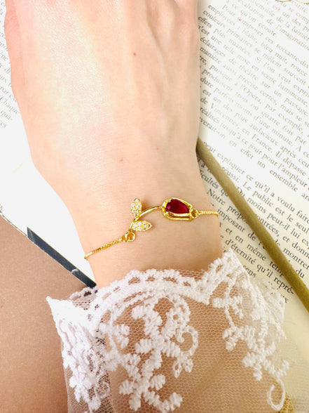 Tulip free size bracelet