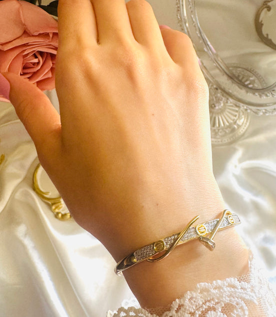 Pin carteir zircon bangle