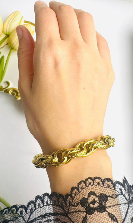 Bold braid bracelet