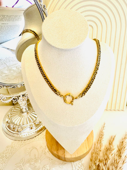 Lock necklace (45cm)