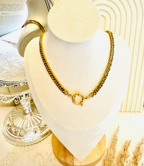 Lock necklace (45cm)