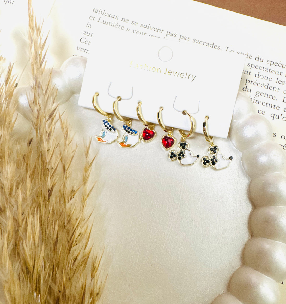 Disney set earrings