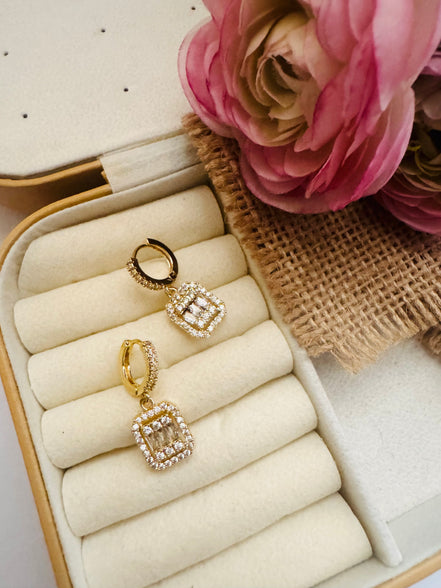 Lazordy square earring