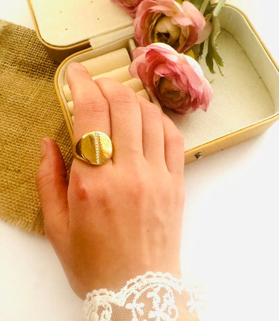 Unique ring free size