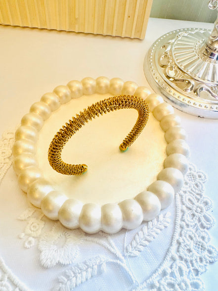 Zigzag bangle