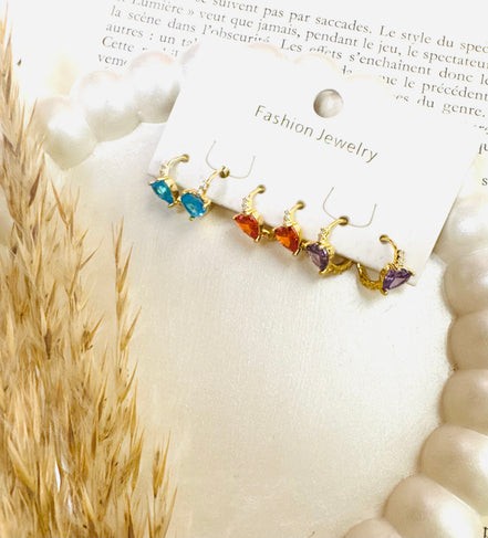 Colors  set earrings