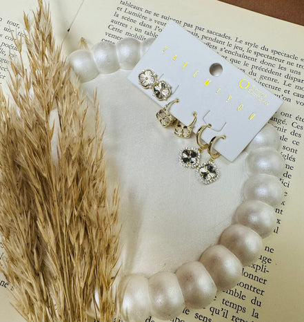 Van clef set earrings