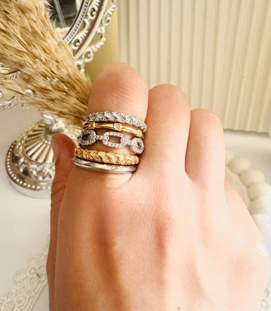 Five layer ring
