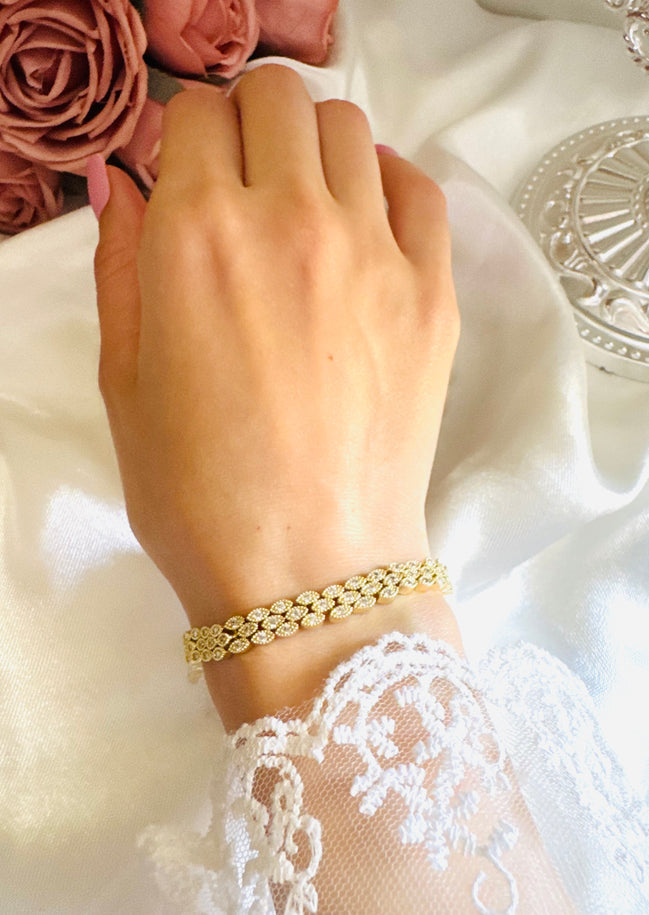 Fancy zircon bracelet