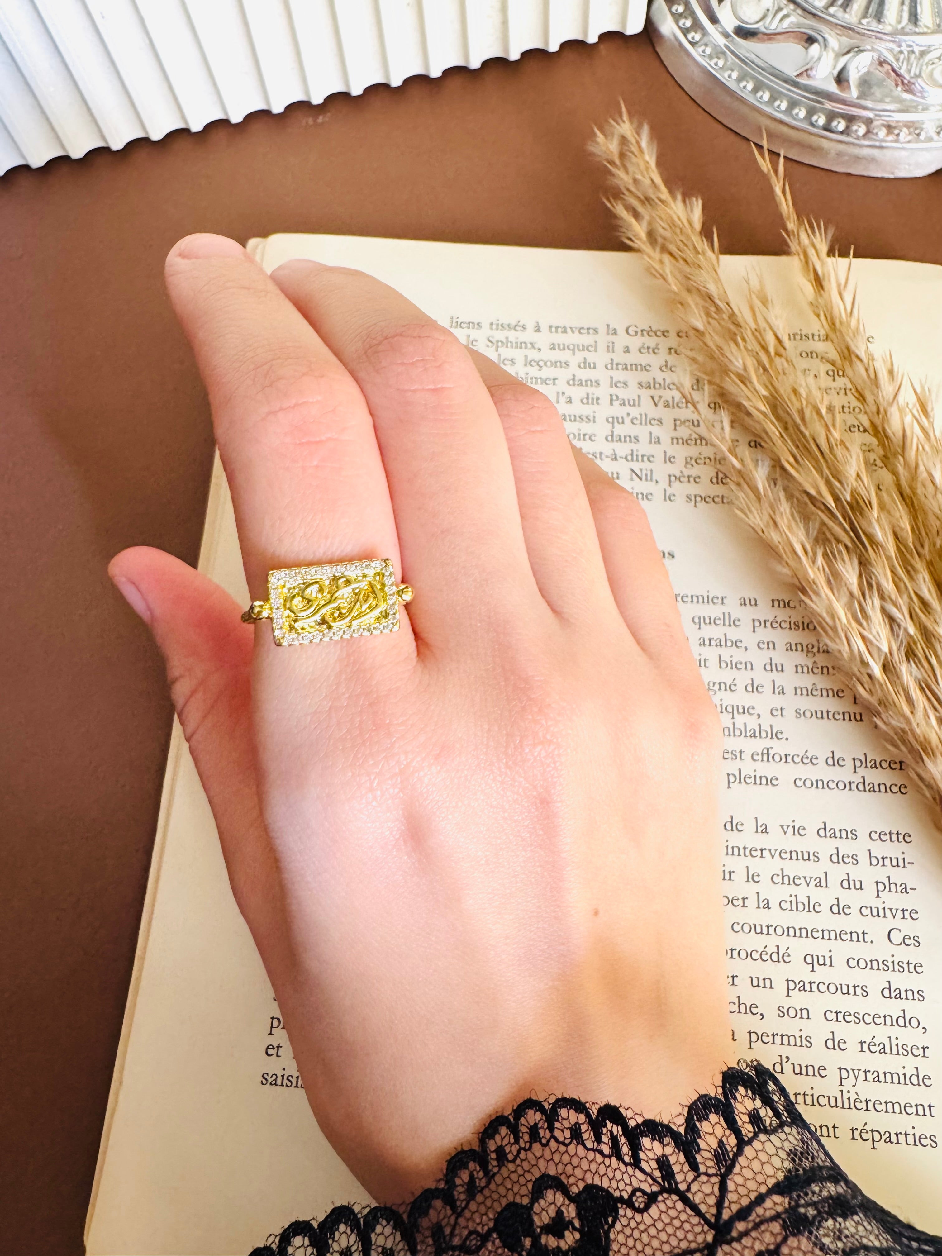 انت عمرى ring