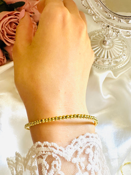 Small balls free size bracelet
