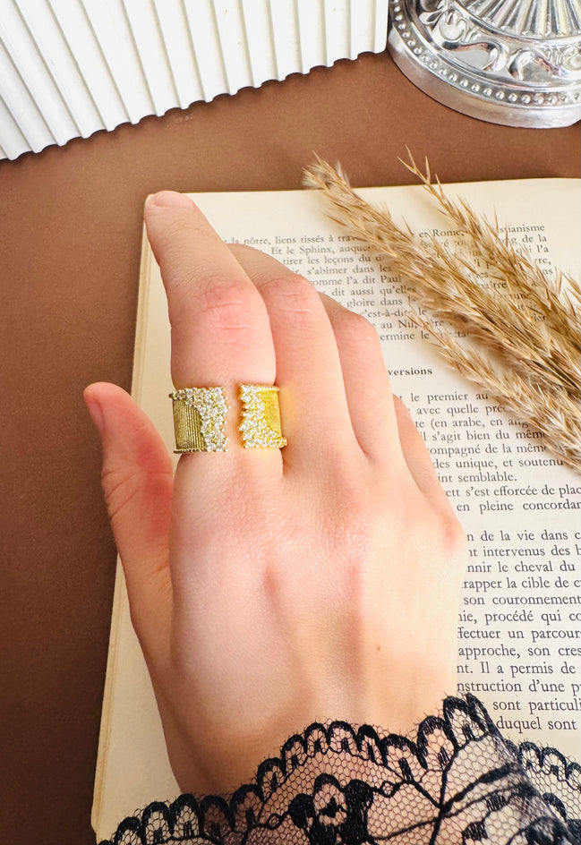 Zircon ring free size