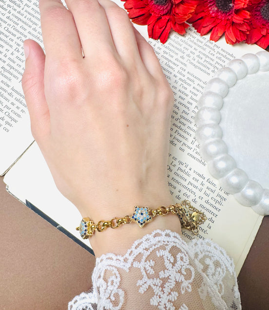 Star zircon bracelet