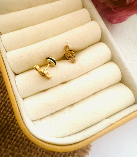 Music flatback earring