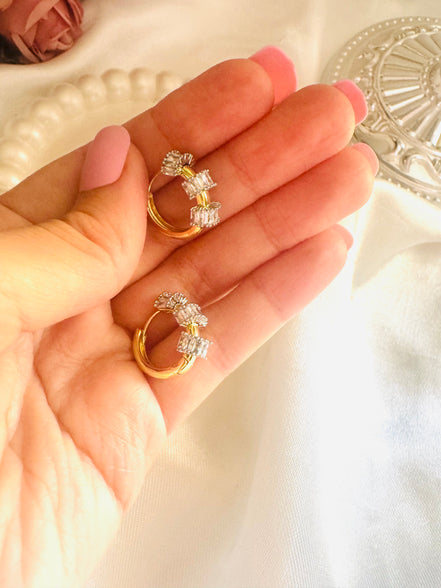 Trendy struss earring