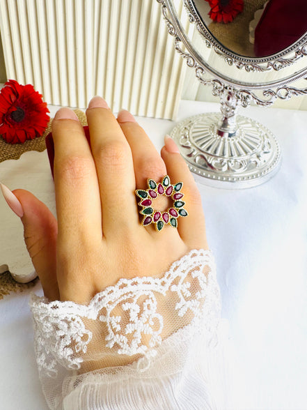 Flower ring