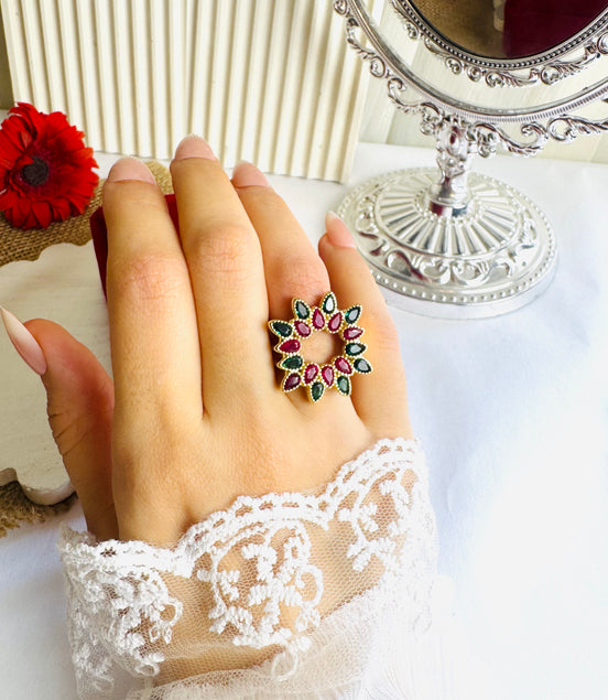 Flower ring