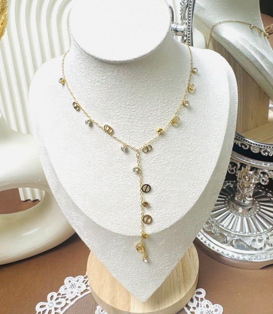 Cd necklace