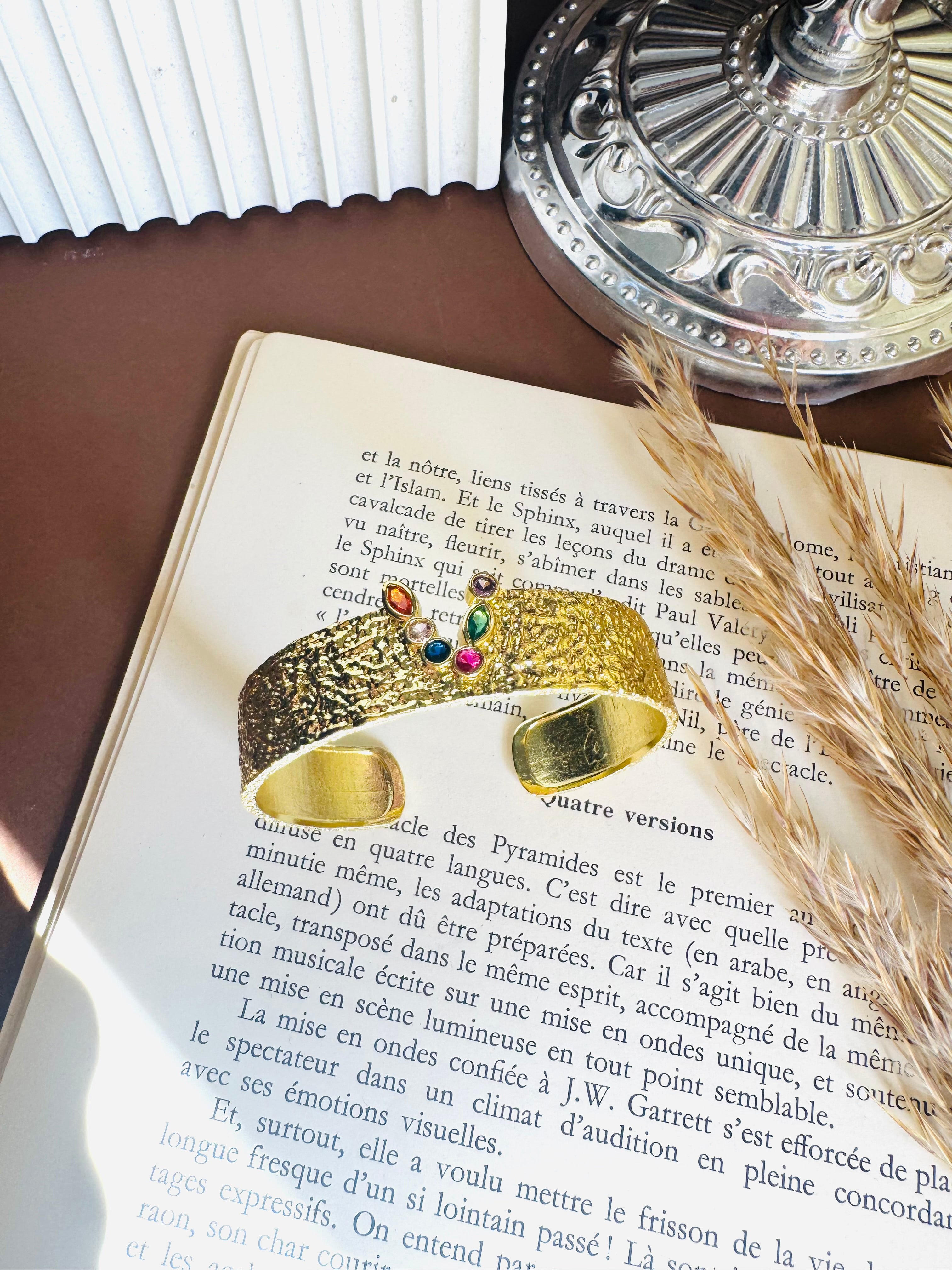 V zircon set ( ring & bangle) Italian model