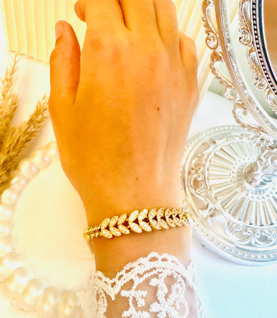 Zircon sunbula bracelet