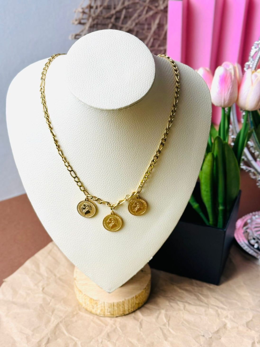 Coin necklace
