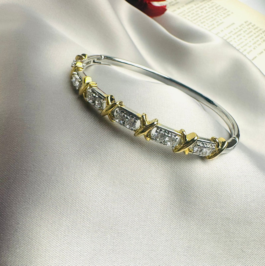 X zircon bangle