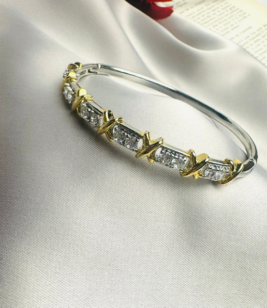 X zircon bangle
