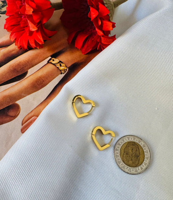 Heart earring