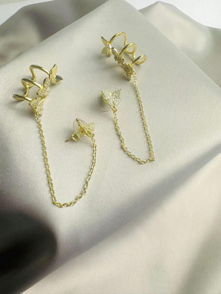 Double Butterfly earring
