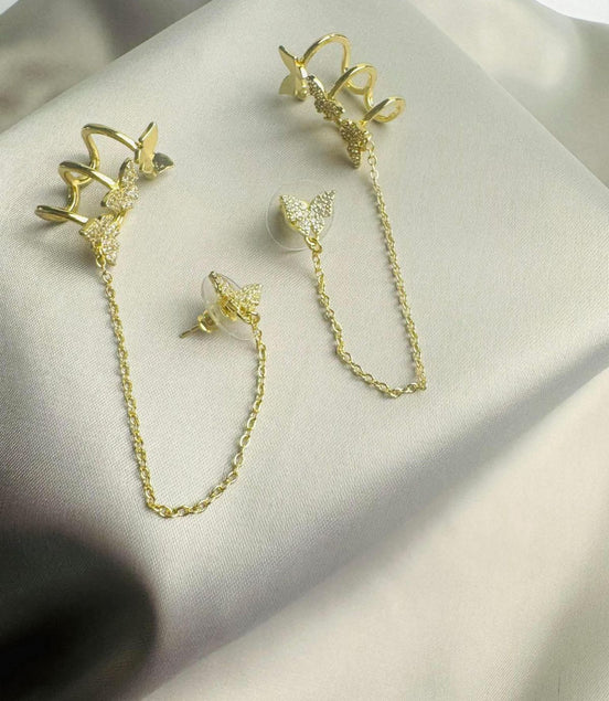 Double Butterfly earring