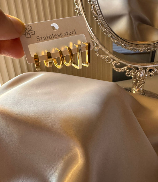 Complete earring set card