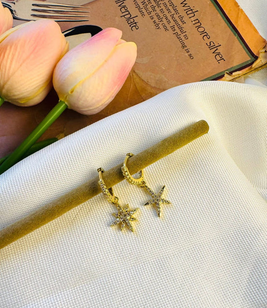 Star strus earring