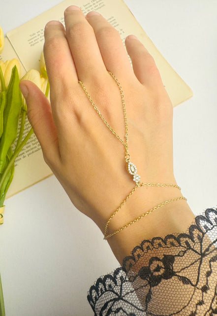 Simple zircon handchain