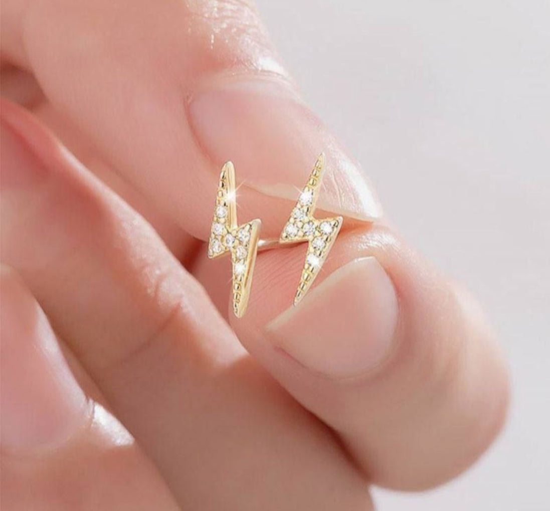 Thunder ball back earring