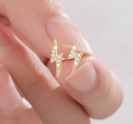 Thunder ball back earring