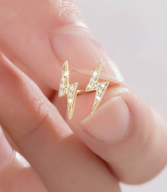 Thunder ball back earring