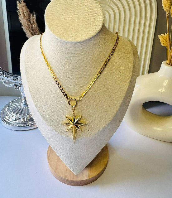 Big star groumaeh necklace